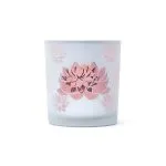Sfeerlicht matglas/metallic Lotus - 7,3 cm x 8 cm - Afbeelding 5