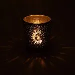 Sfeerlicht slapende maan en zon 7,3 cm x 8 cm - Afbeelding 2