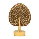 Deco Levensboom goudkleurig 17,5 cm x 7,5 x 26 cm - Afbeelding 2