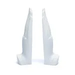 Namaste Mudra Handen met Boeddha's wit - 21 cm - Afbeelding 2