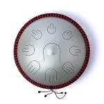 Hluru Handpan/tongue drum hybride 9 noten D-mineur