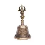 Dorje & bel met Ganesha en Ohm M -  ±17 cm x 8.5 cm - Afbeelding 4