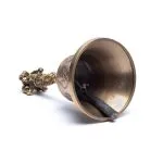 Dorje & bel met Ganesha en Ohm M -  ±17 cm x 8.5 cm - Afbeelding 2