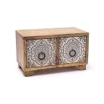 Ladenkastje mandala print - 24.5cm x 12.5cm x 15.5cm