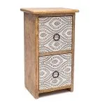 Ladenkastje blad print-15 cm x 31 cm