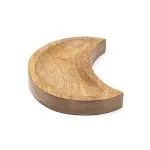Mangohouten bakje maansikkel -  ±12 cm x 15 cm