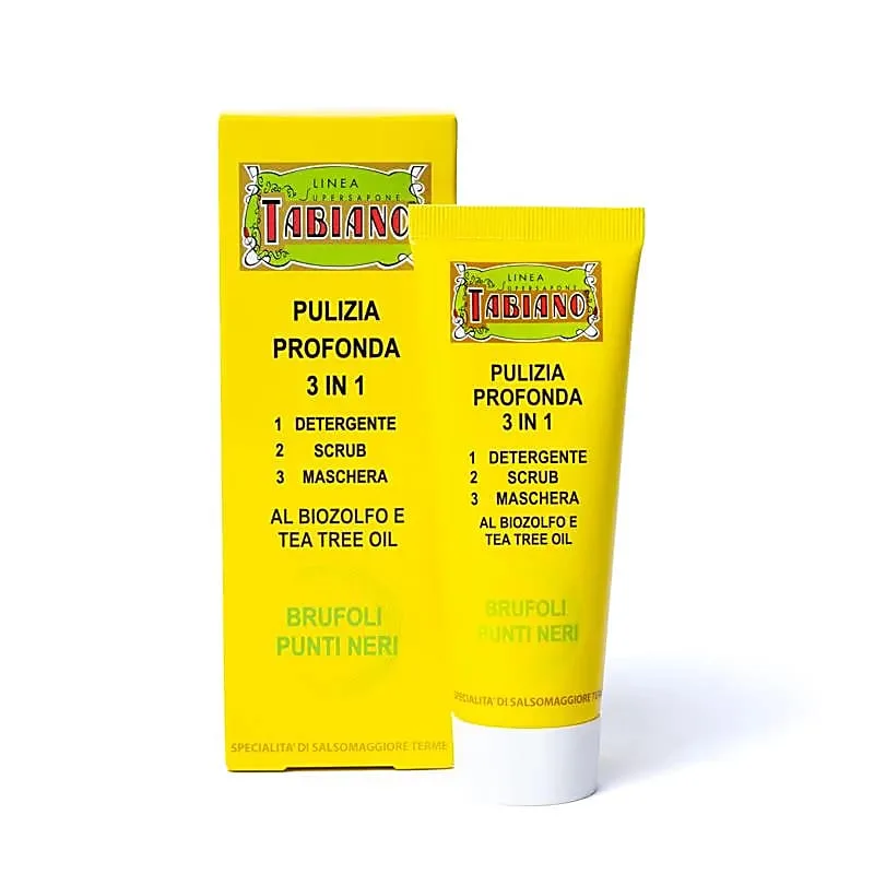 3006 Tabiano biosulfur gezichtsreiniger 3 in 1 - Afbeelding 1