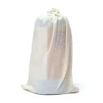 Yoga handdoek lichtblauw met PVC antislip stippen 182 cm x 63 cm - Afbeelding 2