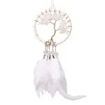 Dromenvanger Levensboom witte jaspis - 8 cm x 28 cm