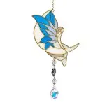 Raamhanger maanfee blauw -35cmx10cm