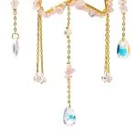Suncatcher ster met rozenkwarts- 12 cm x 34 cm - Afbeelding 2