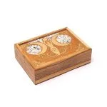 Tarot- of sieradendoos maangodin regenboogmaansteen 18 cm x 13 cm