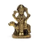 Hindoe beeld Zaterdag God Shani - 6 cm x 4,5 cm