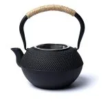 Tetsubin gietijzeren 1,2 liter theepot zwart (zonder coating) - Afbeelding 5