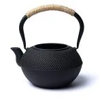 Tetsubin gietijzeren 1,2 liter theepot zwart (zonder coating) - Afbeelding 4
