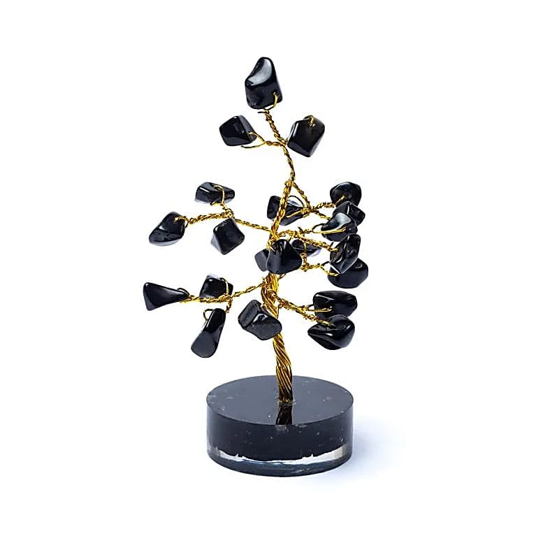 78386 Edelsteenboom zwarte agaat-8cm - Afbeelding 1