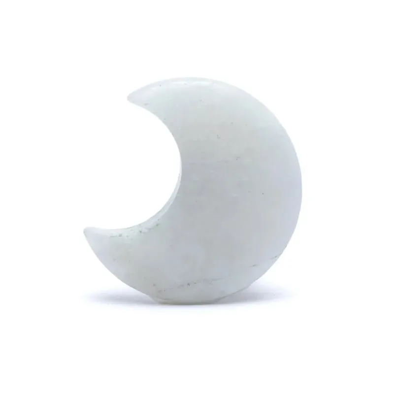 Maanvormige edelsteen maansteen -  ±3.5 cm - Afbeelding 3