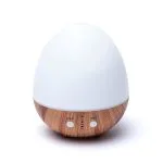 Aroma diffuser Oval white naturel USB -  15.8 cm x 13.6 cm x 13.6 cm