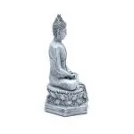 Meditatie boeddha Thailand grijs -  13 cm x 8 cm x 18 cm - Afbeelding 4