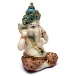 Ganesha beeld Horen -  15 cm x 10 cm x 21 cm - Afbeelding 5