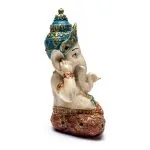 Ganesha beeld Horen -  15 cm x 10 cm x 21 cm - Afbeelding 4