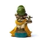 Beeld Ganesha met fluit -  28 cm x 18 cm x 13 cm - Afbeelding 3