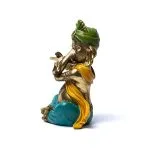 Beeld Ganesha met fluit -  28 cm x 18 cm x 13 cm - Afbeelding 2