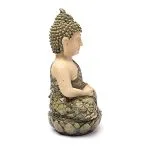 Meditatie Boeddha beeld groen mozaïek -  ±24 cm - Afbeelding 4