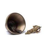 Bel met Ganesha en Ohm M - ±8 cm x 15.7 cm - Afbeelding 3