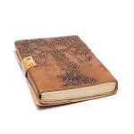 Notitieboek Godin & Levensboom met kunstlederen kaft -  ±13 cm x 18 cm - Afbeelding 2