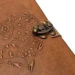 Notitieboek Hart met kunstlederen kaft - ±13 cm x 18 cm - Afbeelding 4