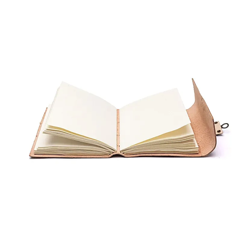 Notitieboek Zon & Maan met kunstlederen kaft -  ±13 cm x 18 cm - Afbeelding 5