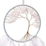 Dromenvanger Levensboom witte jade - Afbeelding 4