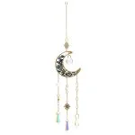 Suncatcher maan met lapis lazuli -  ±8 cm - Afbeelding 2
