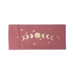 Oogkussen hoes maanfasen bio katoen (GOTS) -  23.5 cm x 10 cm