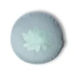 Meditatiekussen lotus saliegroen biokatoen (OCS) - 33 cm x 17 cm - Afbeelding 2