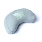 Meditatiekussen halve maan lotus biokatoen (OCS) -  37 cm x 17 cm x 13 cm