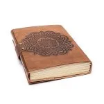 Notitieboek Mandala met kunstlederen kaft -  ±13 cm x 18 cm - Afbeelding 2