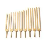 Stemvorken Chakra serie goudkleurig ongewogen - 43 cm x 29 cm - Afbeelding 2