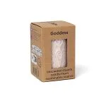 Votiefkaars met reliëf Godin stearine zachtroze - ø5.5 cm x 8 cm - Afbeelding 2