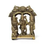 Ram Darbar messing -  9 cm x 8 cm