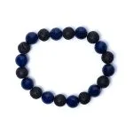 Armband lavasteen / sodaliet - Afbeelding 2