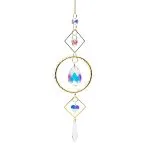 Suncatcher kristal hartjes rond -  ± 46 cm - Afbeelding 2