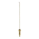 Pendel messing verguld Bloem des Levens - 5 cm - Afbeelding 2