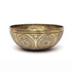 Klankschaal Witte Tara handbeschilderd -  ± 25cm - 28cm       ± 1800 - 2500 gram