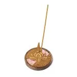 Wierrook en kegeltjes brander namaste rozenkwarts  ±10 cm x 1 cm - Afbeelding 3