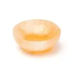 Seleniet schaal perzikkleurig rond -  Ø10 cm x 4 cm