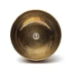 Klankschaal met handgreep Nada Yoga - ±16-17cm     ±900-1000 gram - Afbeelding 2