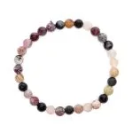 Armband elastisch toermalijn mix - Afbeelding 2