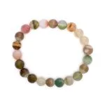 Armband elastisch agaat mix - Afbeelding 2